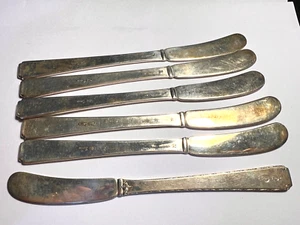 One Towle Sterling altes Spitzenmuster Buttermesser - Bild 1 von 4