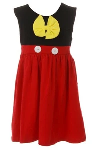 Little Girl Sleeveless Bow Easter Party Holiday School Flower Girl Dress 2T-8 - Picture 1 of 3