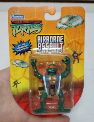 2004 Playmates Teenage Mutant Ninja Turtles Airborne Assault: Michelangelo, TMNT - Image 1 of 4