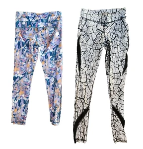 2 Pairs Girl's Size Exercise Leggings Size Small - Picture 1 of 18