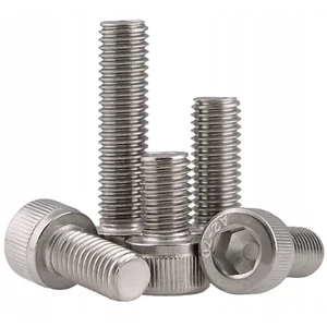 M10 M12 M16 Allen Tapa Cabezal Tornillos Pernos DIN 912 A2 Acero Inoxidable - Imagen 1 de 18