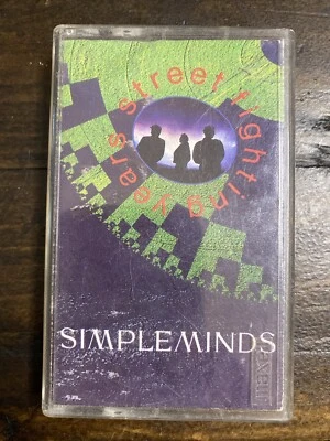Simple Minds – Street Fighting Years (Cassette, Sealed, US, 1989, A&M) - TESTED - Image 1 of 4