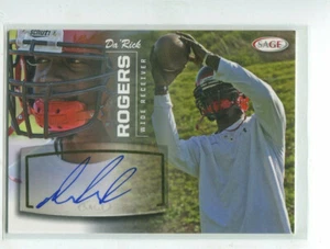 Autógrafo Sage 2013 Da'Rick Rogers Tennessee Tech - Imagen 1 de 1
