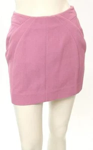 MARNI - Mauve Pink Purple 100% Cotton Knit Seamed Mini Skirt Size 36 - Picture 1 of 8
