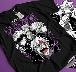 Jujutsu Kaisen Prison Realm T-shirt Gojo Satoru Shirt Anime Manga Gift Shirt 454 - Picture 1 of 6