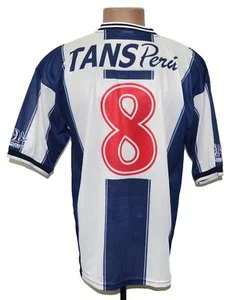 CLUB ALIANZA LIMA PERU 2000/2001 HOME FOOTBALL SHIRT JERSEY #8 WALON M - Picture 1 of 8