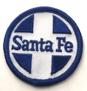 Parche de tren locomotora ferroviaria Santa Fe de colección - recorte único - Imagen 1 de 2