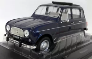 NOREV COLLECTORS 1:18 AUTO DIE CAST RENAULT 4 1965 BLUE ART 185241 - Picture 1 of 4