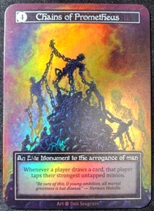 Chains of Prometheus - Foil - Elite - SUMMER Beta - Sorcery Contested Realm - Picture 1 of 1