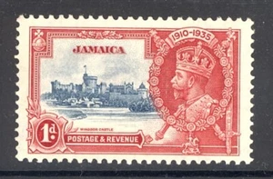 JAMAICA - STAMPS ISSUED DURING REIGN OF KING GEORGE VI IN PLASTIC MOUNTS - Picture 1 of 24