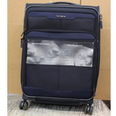 Samsonite Silhouette 17 31"/29" check in Softside Spinner Blue - Image 1 of 4