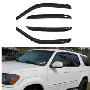 Juego de 4 protectores contra la lluvia visera de ventana para Toyota Sequoia 2001-2007 - Imagen 1 de 8