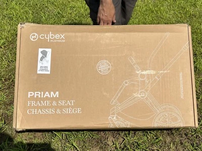 Cuadro y asiento Cybex Platinum Priam 3 - Nuevo en caja - Cromo y gris Manhattan - Bajada de precio Foto 1 de 4