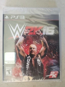 NEW FACTORY SEALED WWE 2K16 SONY PLAYSTATION 3 PS3 2016 STONE COLD WRESTLING! h3 - Picture 1 of 3