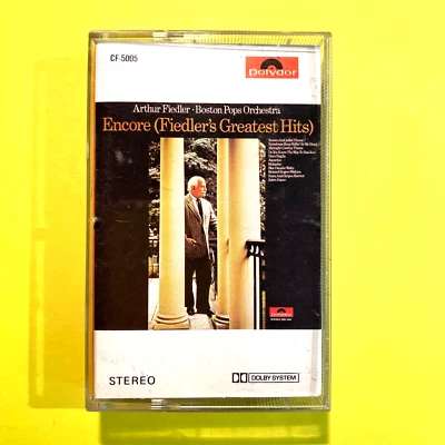 ARTHUR FIEDLER Encore Fiedler's Greatest Hits CASSETTE TAPE - Image 1 of 4