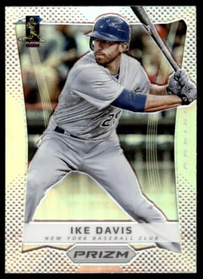 2012 Panini Prizm Silver Ike Davis G28 New York Mets #76 - Image 1 of 2