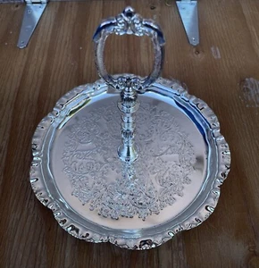 Vintage High Tea Petit Fours and Bon Bon Serving Tray Small Serving Tray - Picture 1 of 13