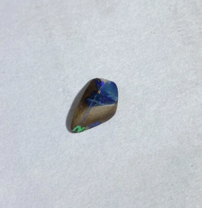 4,15Ct Blue Fire Australian Boulder Opal Edelstein, AAA+ Qualität Opal Edelstein. - Bild 1 von 8