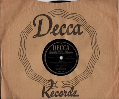 Bing Crosby - Baia / You Belong To My Heart 10" 78 - Image 1 of 4