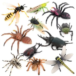 Simulation Insekten Tiermodell, Libelle, Heuschrecke, Spinne, Wespe Spielzeug Modell - Bild 1 von 34