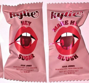 KYLIE COSMETICS Valentines BLUSH STICK Set Of 2 MAKE HIM BLUSH Hey Sugar 2022 - Picture 1 of 5