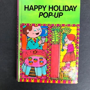 Happy Holiday - Pop-Up by Sol Scharfstein - Illus Aaron Friedman - 1983 - Imagen 1 de 3