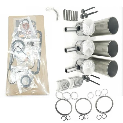 For Yanmar 3TN66UJ 3TN66-UJ Engine Overhaul Rebuild Kit Full Set Replace - Image 1 of 4