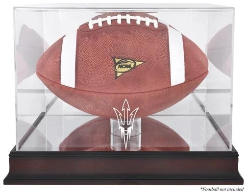 Arizona State Mahogany Base Logo Football Case - Fanatics - Image 1 of 1
