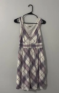 Converse One Star Damen Sommerkleid | Farbe: Lila/Weiß | Größe: Large - Bild 1 von 5