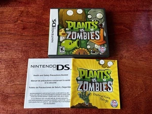 Plants vs. Zombies (Nintendo DS, 2011) Case Manual & Insert Only ~ No Game - Bild 1 von 4
