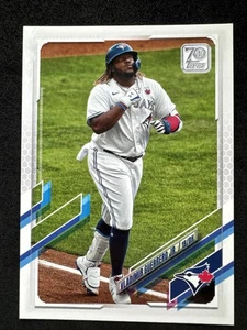 ⭐🦄 2021 Topps #224 Vladimir Guerrero Jr. Camiseta Blanca Redondeada 3B 🆓📦 - Imagen 1 de 2