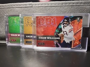 💥🏈3 - Caleb Williams 2023 Wild Card QB1 On The Clock #/# Football Bears USC🏈💥 - Bild 1 von 5