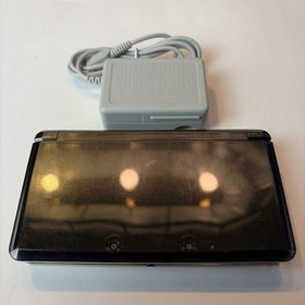 Nintendo 3DS Handheld Video Game Console Black CTR-001 (USA) W Charger US Model