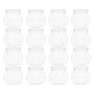  24 Stück Klar Kunststoff Kürbis Süßigkeiten Halter Küche Organisation Glas - Bild 1 von 12