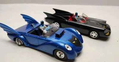 Corgi 1960's Batmobile BMBV1 + BMBV2 1/43 Die-cast Used Lot Clean See Pics Rare - Image 1 of 4