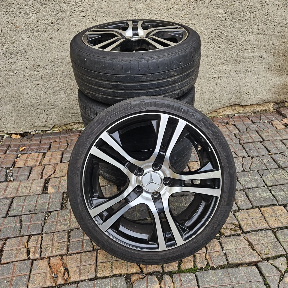 Felgen Platin RP1 18" 5x112 225/40 Reifen Mercedes W204 W205 W212 W176 245G ClA - Bild 1 von 4