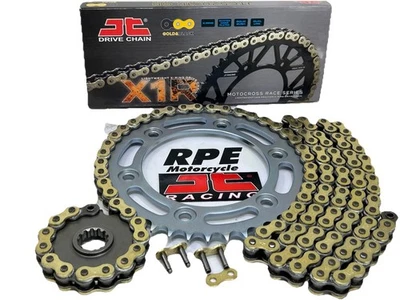 Honda CRF250L 2013-2021 Premium JT X-Ring Kit de cadena y piñones de oro Foto 1 de 4