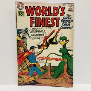 WORLD'S FINEST #117 1961-DC COMICS-SUPERMAN-BATMAN-BATWOMAN-vg - Picture 1 of 7