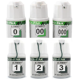Dental Gingival Retraction Cords Size 0 / 00 / 000 / 1 / 2 / 3 Z-Twist Cotton - Picture 1 of 18