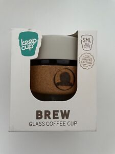 Keepcup Travel Mug aus Glas und Kork, Neu, in Original Karton
