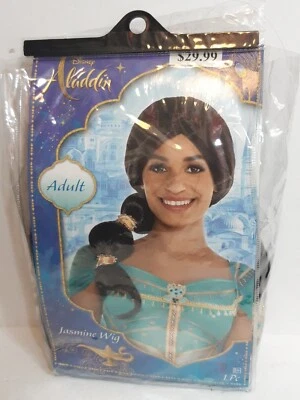 Disney Aladdin - Princess Jasmine WIG HAIR Cosplay Accessory New - Image 1 of 4