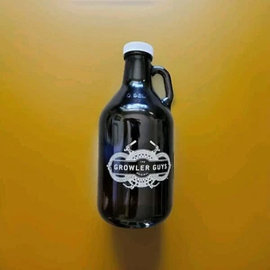 Glass Beer Growler 32 FL OZ the Growler Guys  - Picture 1 of 2