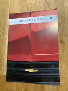 Chevrolet S-10 Blazer Prospekt - Bild 1 von 3