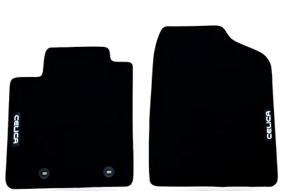 Alfombrillas delanteras de coche para Toyota Celica terciopelo alfombras impermeables revestimientos automáticos 2 un. Foto 1 de 4