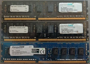 3x 4GB DDR3 RAM 1333MHz HP - Bild 1 von 1