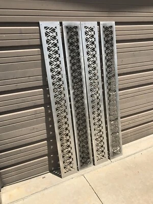 4 disponibles se venden separados antiguos aluminio rejilla térmica aire frío retorno 8 x 67 Foto 1 de 4