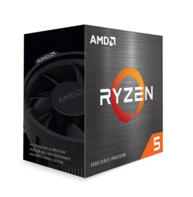 AMD Ryzen 5 5600X 3,7 GHz 32 Mo L3 AM4 Processeur de bureau en boîte - Photo 1/2