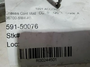 1991-1992, Honda Accord, manual de control de crucero, número de pieza: 36700-SM4-A53 - Imagen 1 de 3