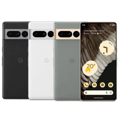 Nuevo Google Pixel 7 Pro 5G 128GB+12GB RAM Desbloqueado Smartphone Teléfono 6,7" - Imagen 1 de 4