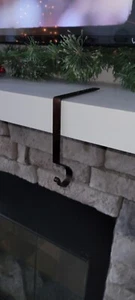 Weihnachtsstrumpfaufhänger aus geriebener Bronze (8 Stück) - Bild 1 von 2